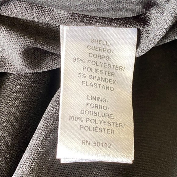 MAGGY LONDON Black & Blue Floral Dress NWT - Picture 8 of 9